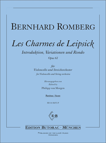 Cover - Romberg Les Charmes de Leipsick, op. 61